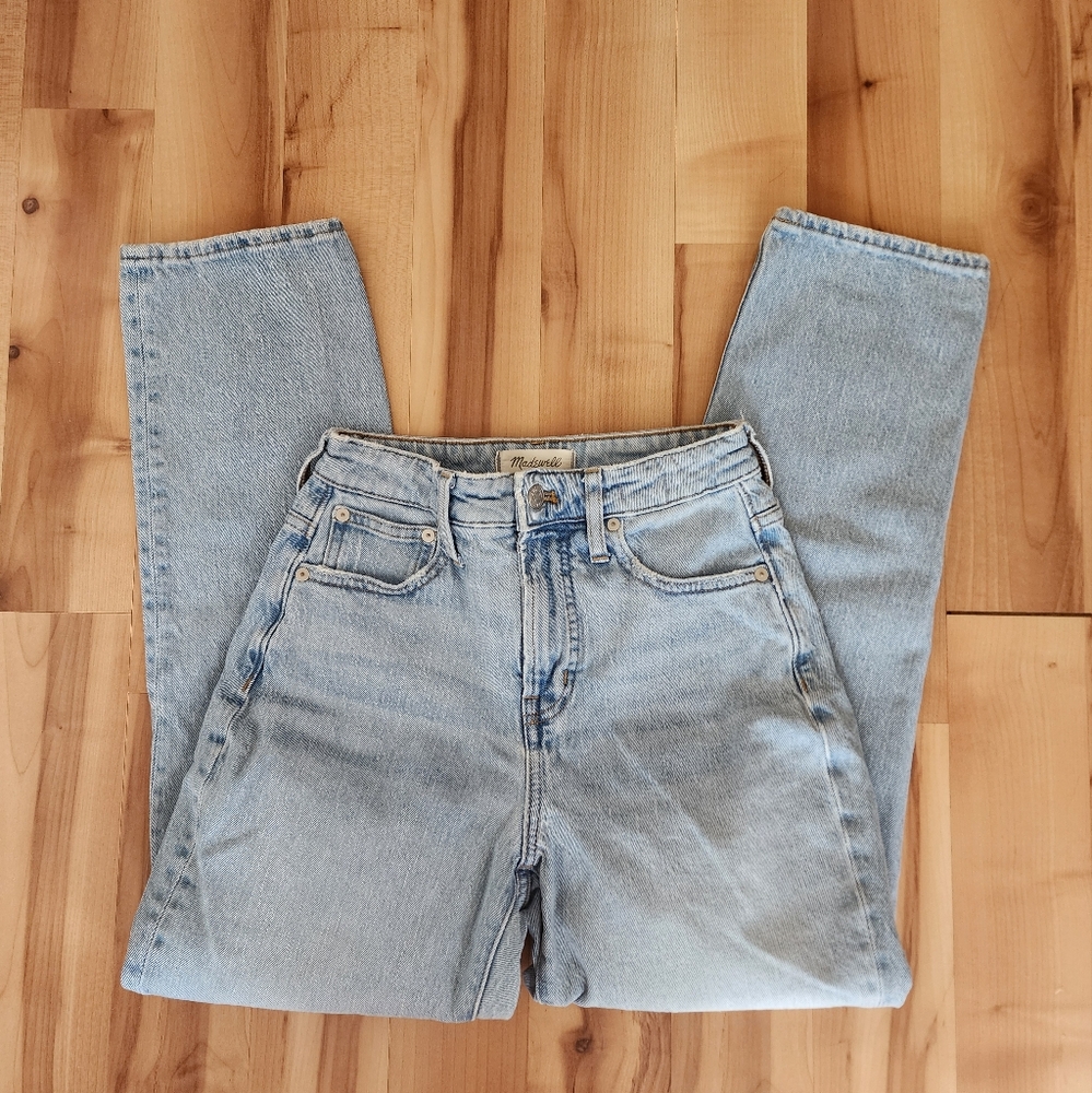 Madewell The Curvy Perfect Vintage Jean Size 23 Light Wash